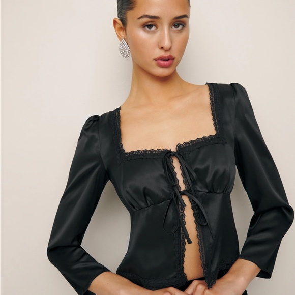 Lucinda silk top - Picture 2 of 7